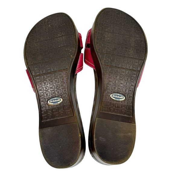 Dr. Scholl's Advance Comfort Sintetico Women's Hot Pink Slide Sandals Size 10 - Picture 9 of 10